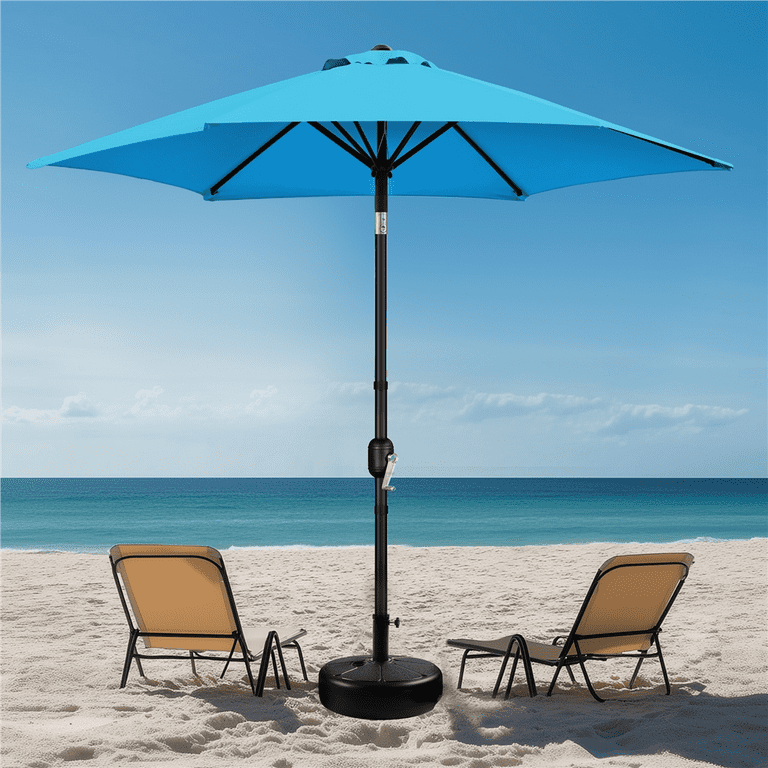 cheap 6 piece patio set with umbrella Pamapic Outdoor Dining Sets for 6, Rectangular Steel Slat Table Textilene Chairs, 7 Table and Chairs with Hole for Patio, Backyard, Poolside (Grey, No Umbrella) Color:Process Blue Met/Black/Flame Orange BA5927-474 Outsunny 9.7 ft Cantilever The round dining table