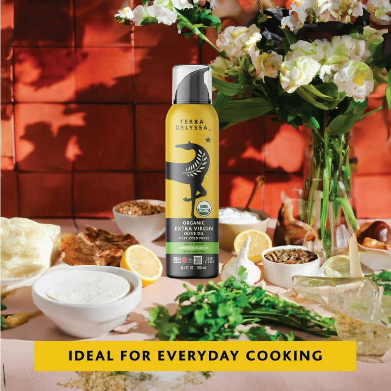 Terra Delyssa Organic Extra Virgin Olive Oil Spray Smooth Flavor