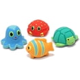 thumbnail image 1 of Set de 4 Juguetes Compañeros de Playa Squirters Melissa & Doug Acuáticos Baño Piscina Infantil Melissa & Doug MD-1284545, 1 of 2