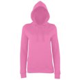 thumbnail image 1 of AWDis - Sudadera con capucha modelo College para mujer (Rosa Algodón), 1 of 2