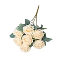 thumbnail image 5 of ddioayh Artificial Flowers Bouquet 7 Heads Realistic Fake Roses with Stem-Shapes and Leaves for Wedding Centerpieces Party Home Office DIY Decor, 5 of 5