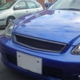 thumbnail image 2 of Balck Front Engine Hood Mesh Grille Bumper Racing Grille for EK DX EX LX Type R 1999-2000, 2 of 5