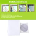 thumbnail image 2 of Mistaha Window Mesh Screen 4 x 5 FT Screen Roll Screen Replacement for Window Door and Patio Screen Protection Patio Screens with Fixated Tape, 2 of 8