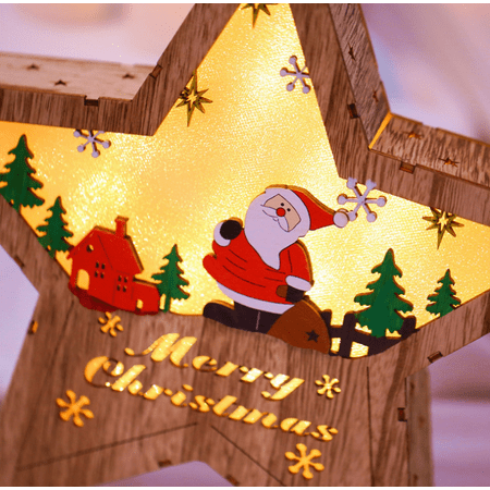 

LED Holiday Elk Christmas Snowman Bedroom Light