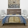 thumbnail image 3 of Designart 'Morroco Palace Golden Doors' Vintage Duvet Cover Set, 3 of 4
