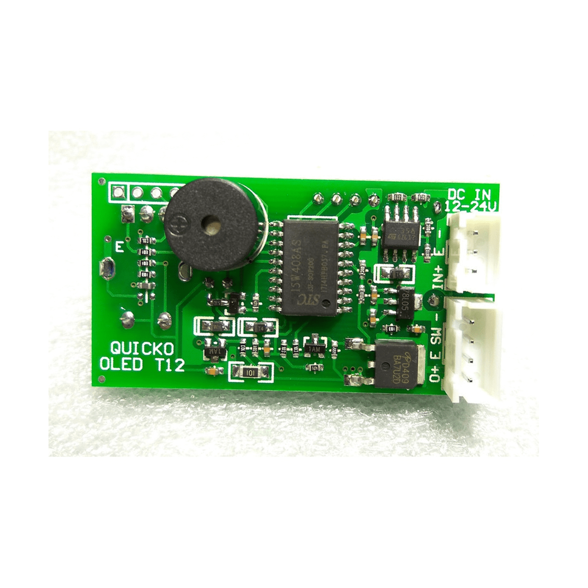 T12 OLED Controller Digital Soldering Iron Station DIY KITS with Handle Use for T12 Tips