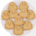 thumbnail image 6 of 10Pcs Biscuit Mold,Halloween Ghost Shaped Cookie Cutters,Chocolate Fondant Baking Mold for Kitchen, 6 of 10