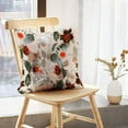 thumbnail image 5 of LALILO Throw Pillow Covers Watercolor Flowers Artwork Packaging Cushion Cover 18" x 18", 2 Pack, 5 of 6