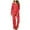 Red, variant on Pajama Sets for Women 2 Piece Casual Valentines Day Print V Neck Long Sleeve Long Pant Women Sleepwear,Red,XL