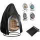 thumbnail image 1 of Funda para silla colgante de patio - Funda para silla Egg Swing Cocoon con cremallera, resistente y resistente protector para muebles de jardín, 190 x 115 cm, 1 of 5