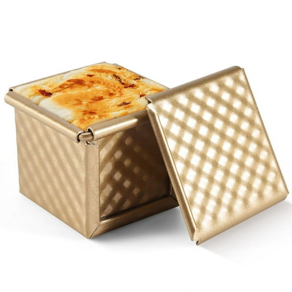 Square Loaf Pan with Lid Toast Mold Bread Pan Pullman Loaf Pan with Cover Non-SticXL17563