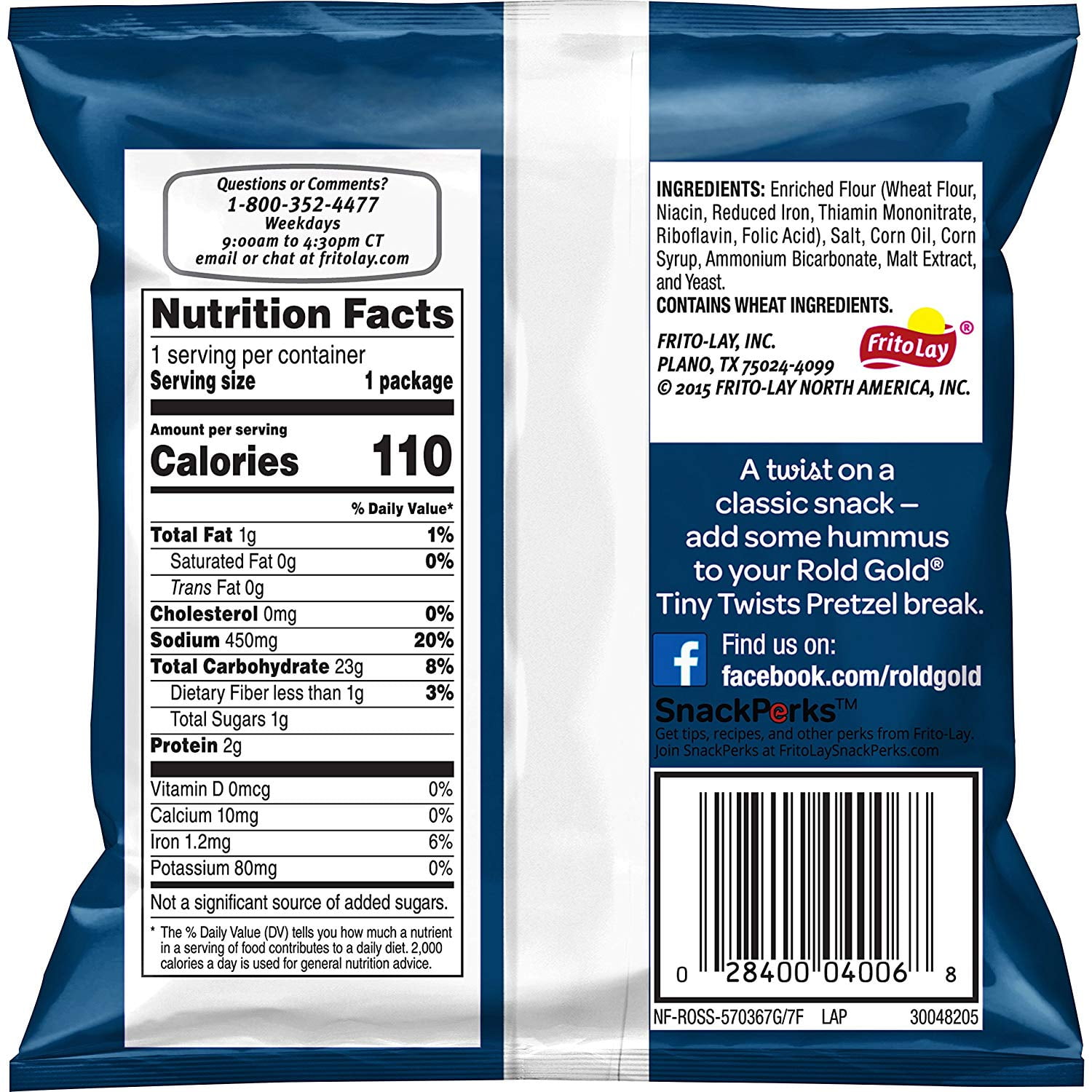 Rold Gold Unsalted Pretzels Nutrition Facts Besto Blog