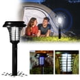 thumbnail image 1 of Fiudx Lámpara Solar Antimosquitos, Luz Led Repelente de Insectos para Exteriores, Linterna Ecológica para Jardín, Diseño Resistente a La Lluvia, Dos Colores de Iluminación, para Patio o Terraza, Solu, 1 of 4