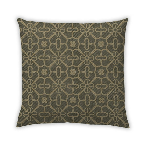 Ahgly Company Indoor Square Contemporary Throw Pillow, 18 inch by 18 inch