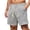 Grey, variant on Men’s Textured Jogging Shorts Vintage Casual Summer Bottoms