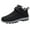 Black, variant on Mens Running Snow Boots Comfortable Thermal Fuzzy Hiking Walking Sneakers Winter Boots for Men