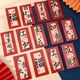 thumbnail image 2 of Xiao Hua Sobres rojos de Año Nuevo Chino, 12 sobres para dinero en efectivo, para Navidad, con bolsillo de la suerte, G10, 2 of 5
