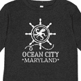 thumbnail image 4 of Inktastic Ocean City Maryland Vacation Boys or Girls Long Sleeve Toddler T-Shirt, 4 of 5
