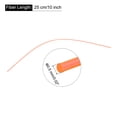 thumbnail image 2 of Unique Bargains 5Pcs Replacement Fiber Optic Sight Rods, 10 Inch 0.02 Inch OD PMMA Bows Sights DIY Art Fluorescence Orange, 2 of 5