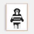 thumbnail image 2 of I'm your father II - Illustration Humor Black and White Quote Pop Art Modern Art Graffiti Animal Unframed Wall Art Print 22 x 28 inches, 2 of 4