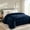 Blue, variant on Black Extra-Large All-Season Down-Alternative Comforter, Twin Size, Cloud-Soft Microfiber Quilted Comforter