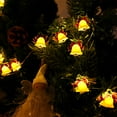 thumbnail image 4 of LSLJS Christmas Jingle Bell String Light, Christmas Decorations, 20 LED Christmas Bell Shape Night Lamp, Battery Operated Christmas Tree Hanging Ornaments Xmas Theme Pendant Baubles for Window Party, 4 of 6