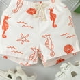 thumbnail image 6 of Gubotare Boys Short Swim Trunks Boys Swim Trunks Funny Print Surfing Board Shorts Quick Dry UPF 50+ Swimsuit Beachwear Size 3-4T (Red,3-4 Years), 6 of 6
