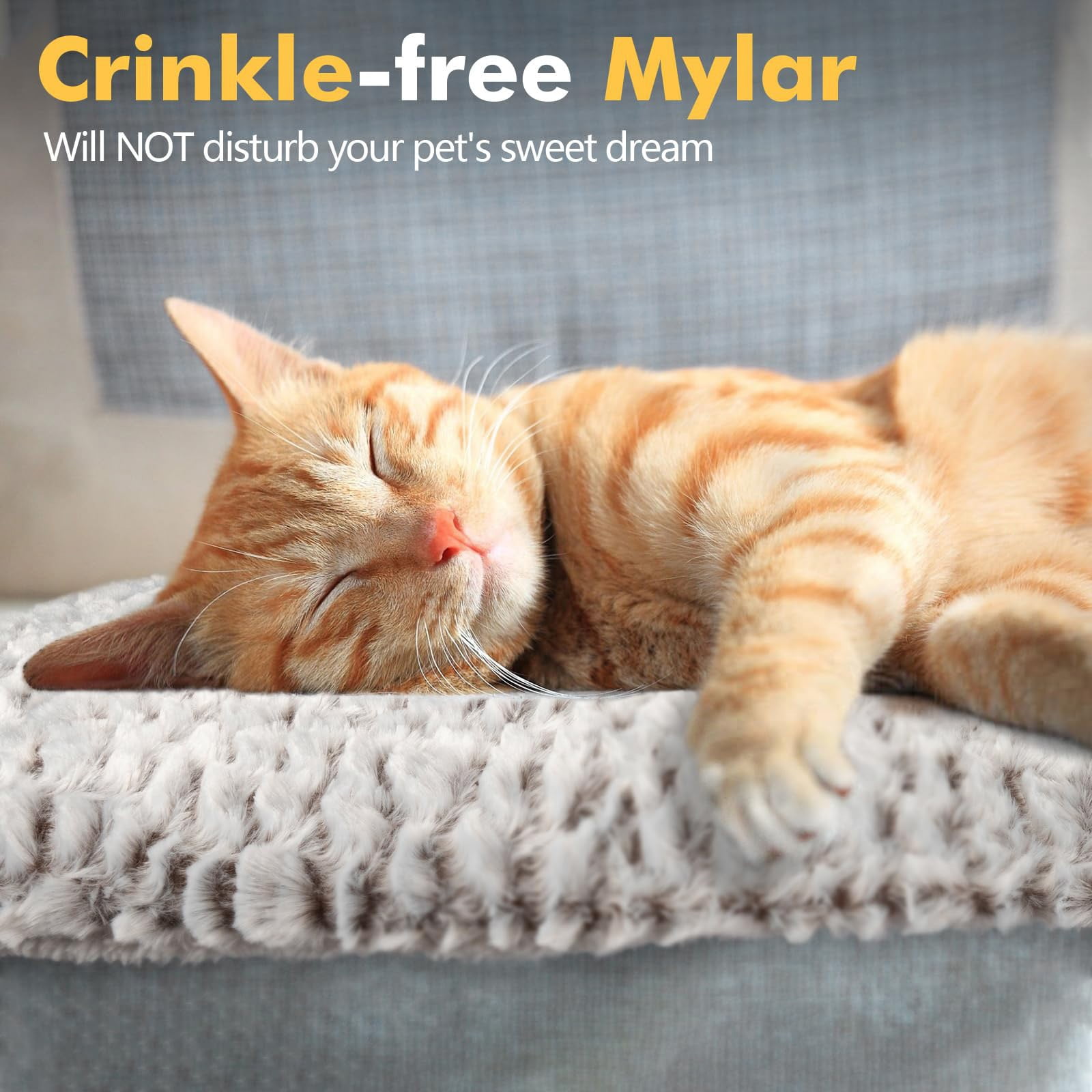 Self Heating Cat Pad Self Warming Cat Bed Thermal Cat Mat For