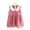 Red, variant on KYAIGUO Kids Toddler Girls Vest Dresses Baby Sleeveless Cotton Dress Lattice Lapel Dress Casual Summer Tank Dresses Skirt,Sizes 1-6T