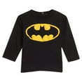 thumbnail image 3 of DC Comics Justice League Batman Newborn Baby Boys Bodysuit Pullover T-Shirt and Pants 4 Piece Layette Set Newborn to Infant, 3 of 5