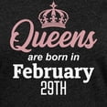 thumbnail image 3 of CafePress - Queens Are Born In February 29Th T Shirt - Womens Football Shirt, 3 of 4