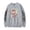 Gray, variant on Ground bound young Flower Merch Neutral fashion trend street long sleeved round neck pullover