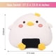 thumbnail image 4 of Plush Pillow Stuffed Animal Toy:17.7' Cute Funny Sushi Rice Ball Chick Squishy Plushie Soft Room Decor Birthday Easter Valentines Gifts for Kids Girl, 4 of 4