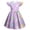 #A02-Purple, variant on Girls Flutter Sleeve Dresses 10-12 Bunny Floral Print Easter Midi Dress for Girls Cute A-Line Flutter Sleeve Dress Outfits Funny Crewneck Twirly Dress Clothes for Girls,Purple,3-4Years