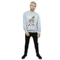 thumbnail image 4 of Tom And Jerry Mens Christmas Fair Isle Sweatshirt, 4 of 5