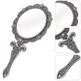 thumbnail image 2 of MasteelfCA Crystal Mirror Handheld Cosmetic Mirror Portable Vanity Mirror Folding Mirror, 2 of 7