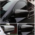 thumbnail image 3 of Applicable to Carbon Fiber Exterior Side Rearview Mirror Cover Trim Compatible For BMW 3 4 5 7 8-Series G20 G21 G28 G11 G12 G14 G15 G16 G30 G31 G38 G22(Glossy Black), 3 of 6