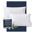 thumbnail image 1 of Fundas de Almohada King Size Esquimal Lyocell 2 Piezas Color Blanco, 1 of 8