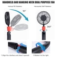thumbnail image 3 of Cuello Colgante Ventilador Usb Personal Ventilador De Mano Desmontable 2 En 1 Con 3 Velocidades Para Viajes Deportivos De Oficina En Casa seitruly HA047674-02, 3 of 6