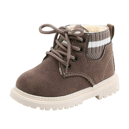 

TSADFHJI Christmas Baby Sneakers Size 5C Boys Sneakers Size 12 Toddler Toddler Kids Baby Girls Boys Warm Boots Lace Up Shoes Short Ankle Booties 2.5-3 Years