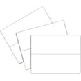 thumbnail image 3 of c-line 87517 printer-ready name tent cards, 11 x 4 1/4, white cardstock, 50 letter sheets/box, 3 of 5