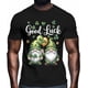 thumbnail image 2 of Camisetas para hombre, Día de San Patricio, Gnomo, Trébol, manga corta, informales, camisetas gráficas para adolescentes, niños y hombres, 2 of 8
