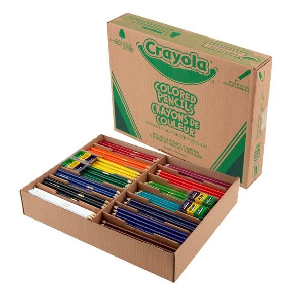 Crayola Regular Colored Pencil Classpack, Colored Pencil, 462 Count