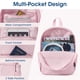 thumbnail image 5 of Mochila Mini G4Free Resistente al Agua 15L para Mujer Rosa, 5 of 7