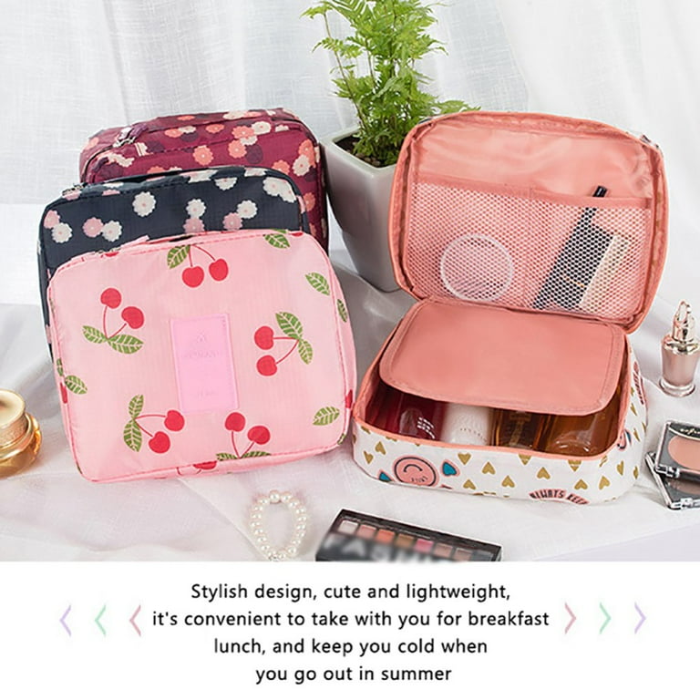 Mkpcw portable travel makeup cosmetic bags organizer multifunction case toiletry bags for women cheap