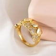 thumbnail image 4 of K-KED Fashion Gold Plated Cubic Zircon Ring Women Delicate Jewelry Wedding Gift Sz 5-12-9, 4 of 5