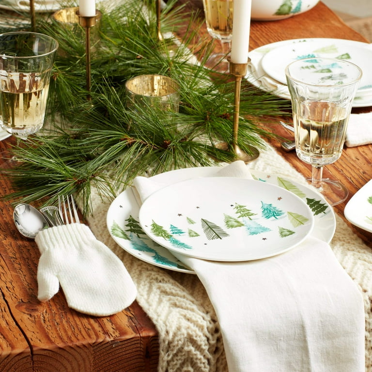 Lenox Balsam Lane 12-Piece Porcelain Dinnerware Set (Service for