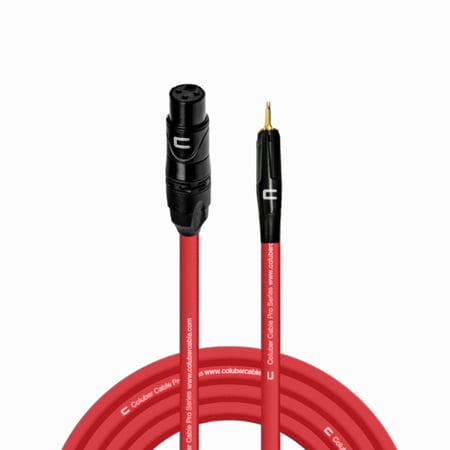 Coluber Cable Unbalanced XLR Female Cable to 3.5 TS Male - 3-Pin Connector