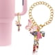 thumbnail image 2 of Love Pendant Glitter Tassel Decorative Resin Butterfly Color Letter Key, 2 of 3
