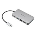 thumbnail image 1 of USB-C DP Alt Mode Single Video 4K HDMI/VGA Docking Station w/ 100W PD Pass-Thru, 1 of 8